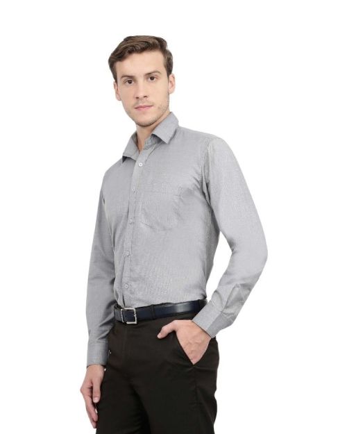 Scott Formal Shirt- Dark Grey