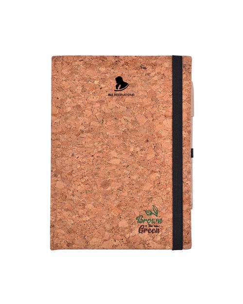 EcoKraft Eco Friendly Notebook- Natural Cork- A5- 210 Pages